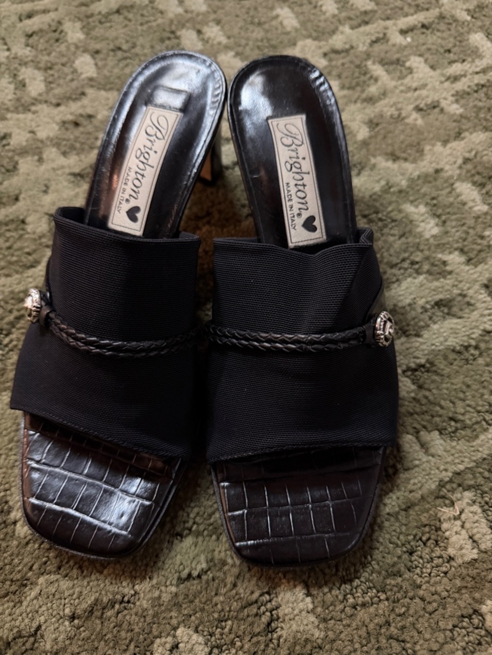 Vintage Y2K Brighton Y2K Tyra Heeled Sandals Size 6